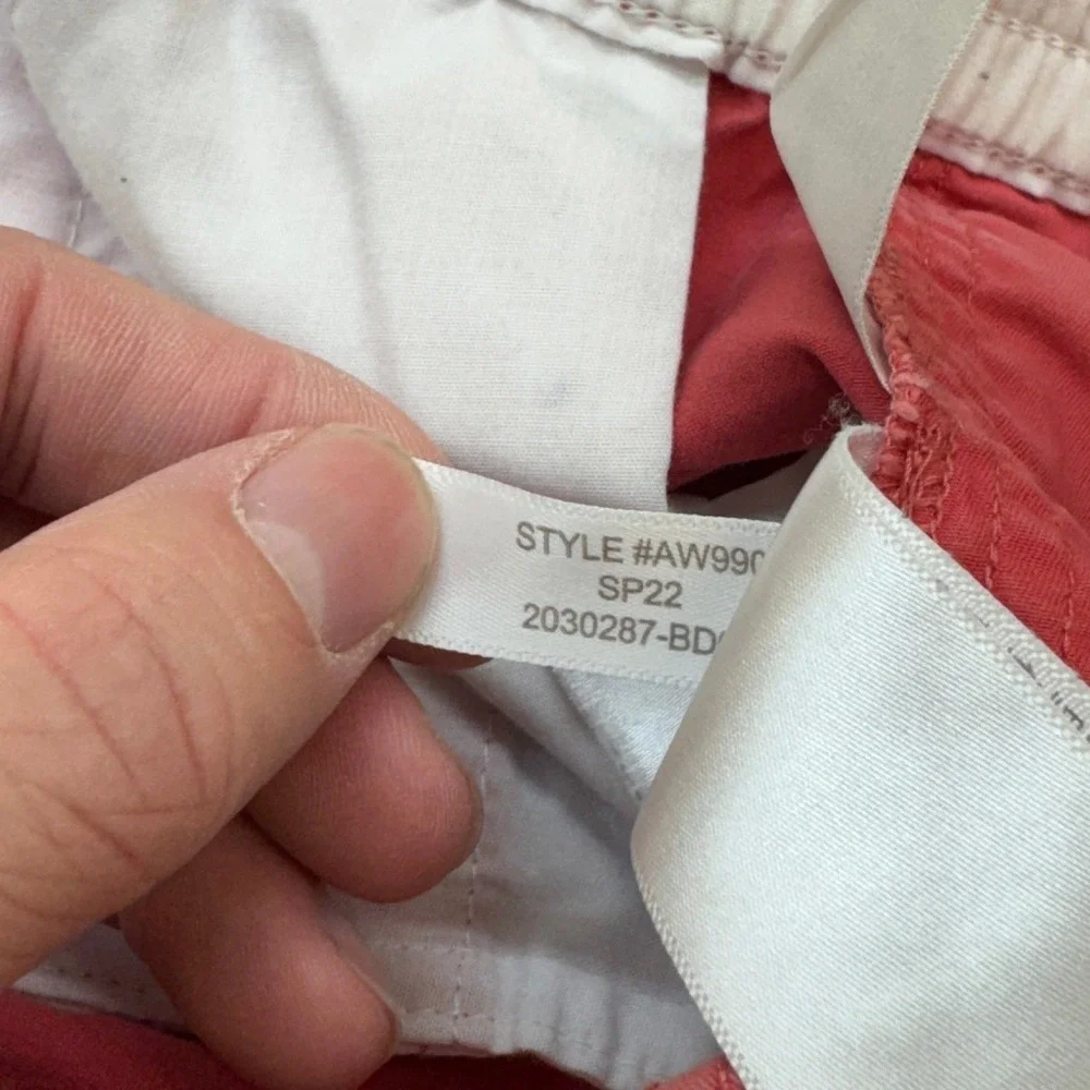 J Crew Shorts Mens Small Red Dock Stretch Preppy Summer Beach